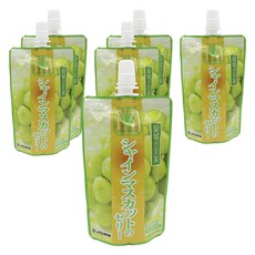麝香葡萄蒟蒻果凍飲, 6個, 150g