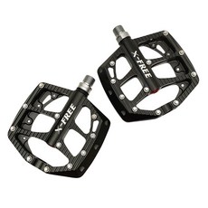 X-FREE 3002 鋁合金CNC 三密封培林踏板 3培林大踏面 自行車公路車登山車折疊車, 1個
