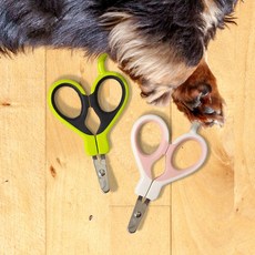 반려동물용 발톱 가위 셀프 손질 가능한 강아지 고양이 미용도구, 1개