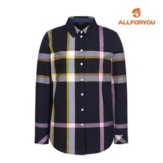 [올포유] 여성 빅체크 셔츠형 블라우스 ALBLM2331-915