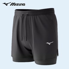 MIZUNO 미즈노 남성 수영복 사각 트렁크 속바지 페이크 반바지 워터파크 비치 온천