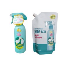 온더바디 발을씻자 풋샴푸 레몬향 385ml 2개 + 리필 500ml 2개, 1개