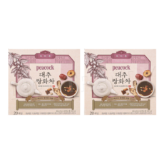 피코크 진한 대추 쌍화차, 13g, 2세트, 20개입