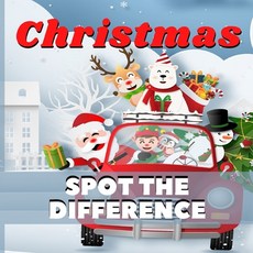 Christmas Spot the Difference: Here is a wonderful full-colour spot the difference book for children... Paperback, Independently Published