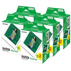 인스탁스 스퀘어필름 10팩(100장) SQ6 SP3 즉석필름, 1개