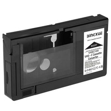 Bingxue Cassette Adapter for Camcorders SVHS VHS-C to VHS Compatible 12mm Motorized VHS Converte