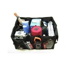 ZESTCAR 吉味汽車收納箱，車用後備箱置物箱，多功能可折疊整理箱，車載收納神器, 黑色, 1個