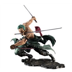 航海王 海賊王 動漫 模型 索隆 手辦 三千世界 戰鬥版 三刀流 禮物 擺件 海賊王 航海王, 1個, #01 高約25公分