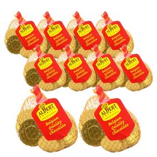 벨기에 알버트 코인 초콜릿망(대) 10개(55gx10개) 선물용동전금화메달, 55g, 10개
