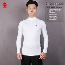男士莫代爾長袖舞蹈上衣 圓領/高領/V領可選 吸汗透氣 舒適合身
