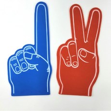 전교학생회장 선거유세 홍보응원도구피켓 기호1번2번, 블루