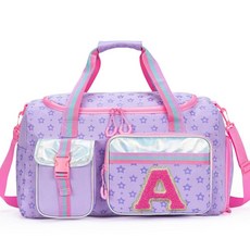 Oruiji 용 포함 더플 백 여행 가방 댄스 오버나이트 신발 수납 공간 스타 그린.