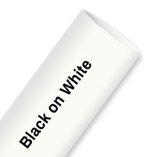 브라더 열 수축 튜브 P 터치 라벨러 프린트용 테이프 hse221 10PK 8.8mm, Black on White, 9mm, Bla on White, 1개