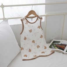 라썸베베 뱀부 메쉬 수면 조끼 매쉬 신생아 아기 유아 어린이 키즈 아동 선물