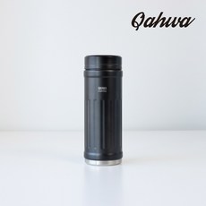 QAHWA 카와 커피 텀블러 테플론 코팅 410mm, 블랙, 1개, 410ml