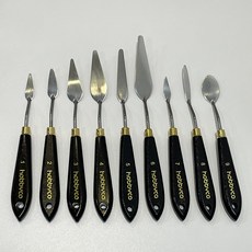 [하비코] 미술용 나이프 9종 택1 스컬프쳐페인팅 백드롭페인팅 아크릴화, 4호