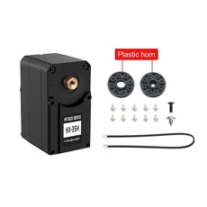 35KG 로봇 버스 서보 Hiwonder HX-35H 고전압 이중 샤프트 직렬 버스 서보, with Plastic horn