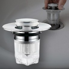 루엔티 욕실 냄새차단 세면대 마개 팝업 트랩, 1개