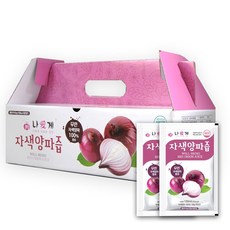 전남생협 무안 자색양파즙 100ml 30팩 60팩 90팩 120팩, 30개