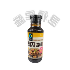 청정원 돼지갈비 양념장, 500g, 4개
