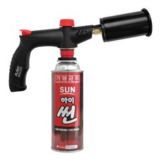 초강력 가스 토치 램프(이소겸용) 캠핑용 초강력 토치 BIG500 가스토치 점화기 화염방사기, 1개