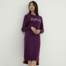 지센 여성 정장 원피스 캐주얼 심플 코디룩 22FW 후드 니트 LCOPMA21PPDH5543451