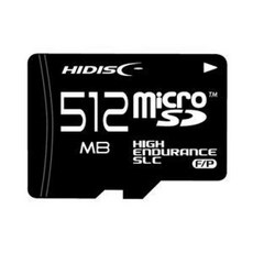 HIDISC SLC 채용 고내구 microSDHC 카드 KIOXIA 칩 채용 HDMCSD512MSLPJP3