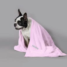 PET IN BEAUTY 寵物口袋毛巾, 粉色