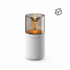 臺灣 出貨 超低價新品Type-C插電臺式傢具七彩氛圍燈加濕器仿真火燄香薰機【YiZE】, 129白色