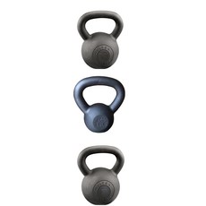 壺鈴組合商品：4KG、8KG、12KG 各一個，多重選擇，全身鍛鍊，提升核心力量, 4公斤壺鈴 8公斤壺鈴 12公斤壺鈴各一, 1套, 24kg