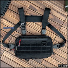 SECTOR SEVEN 山貓多功能戰術胸前包, 黑色