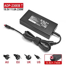 Chicony A17-230P1A A230A033P 용 19.5V 11.8A 230W ACER DELTA ADP-230JB D 노트북 충전기 전원 공급 장치, 02 AU plug