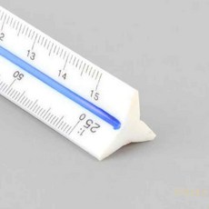 콩콩 삼각 스케일자 축척, 15cm - 고배율