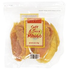 트레이더 조의 건조 과일 부드럽고 육즙이 풍부한 망고(3팩)
