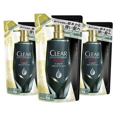 CLEAR 淨 頭皮護理潤髮乳補充裝, 3個, 280g