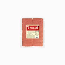 사조오양 불고기구이H(S9*9/2열)/스모크햄슬라이스햄 20g 1kg(20gx50개) 냉장, 1kg, 1개