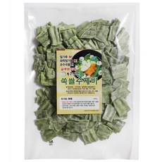 쑥쌀수제비 4인분500g 쌀97 쑥2.8 당뇨간식 환자식, 500g, 1개