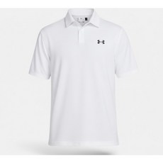 [언더아머_스포츠] 기능성 골프티셔츠 반팔 남성 4방 스트레치 속건성 골프 폴로 GOLF 셔츠 TM1383714