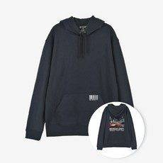 RENOMAHOMME 미드나잇 드래프트 후드티 네이비 RRT14A 244801