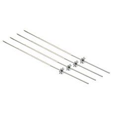 양꼬치 스틱 세트 스테인레스 바베큐 회전형 자동 꼬챙이 대형(50개), 소형(50개)