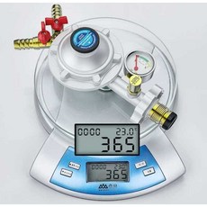 상업용 고속 액화 업소용 가스 가스압력조정기 밸브 탱크 LPG, 방폭형 감압 밸브 (클램프 2개 + 실링 링 2개 +, 1개