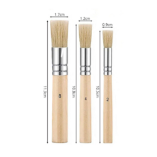 스탠실붓 스텐실 공예 디자인 미술도구 세트 냅킨아트 공예 재료