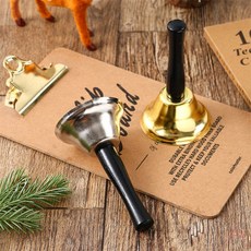 푸른봄 핸드벨 65mm 금색 터치벨, 1개