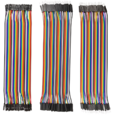 아두이노 무지개 점퍼케이블 수-수 40P 20Cm, 1개
