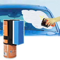 자동차 앞유리 유막제거 유리창 물때제거 카렉스 세정 효과