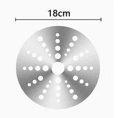 인덕션쿠커 열확산기 스테인리스 열전도판 5cm 조리용, 상세설명참조, 18CM