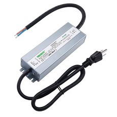 GINRANS 300W IP67 방수 정전압 LED 드라이버 전원 공급 변압기 플러그 100 130V AC 범용 입력 실외 조명용 출력 12V 25 0A 최대, 12V200W