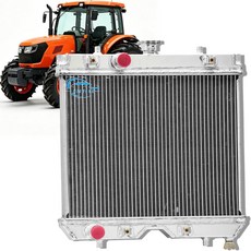 L2600 L2800 L3000 L3400 L4300 트랙터와 호환되는 MIONLVE 2열 알루미늄 라디에이터 교체 엔진 냉각 TC020-16000