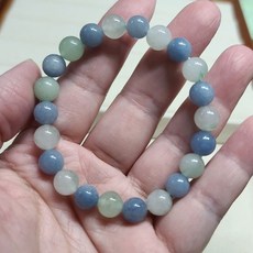 晶寶水晶 藍東陵綠東陵手鍊手環手珠，提升人緣財運，簡約時尚設計#Z63