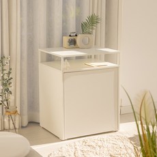 비올라 깊은 500 다용도 화이트 수납장 IH24116, 비올라 500 우오픈_24116, 비올라 500 우오픈_24116